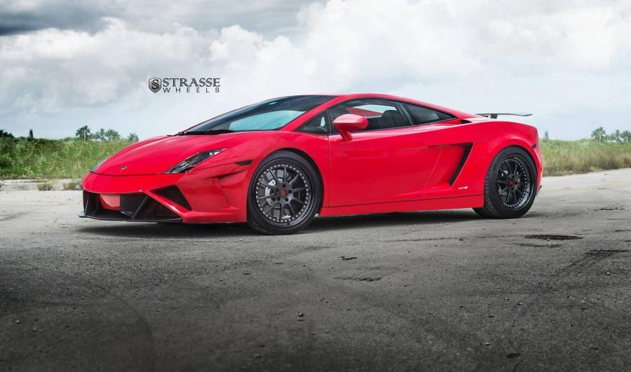 Lamborghini Gallardo LP550-2 on Strasse Wheels '2015